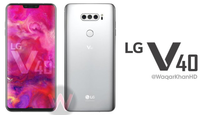 LG V40 lộ thông số kỹ thuật với 5 camera, nhận diện khuôn mặt 3D, ra mắt vào tháng 9 - Ảnh 1.