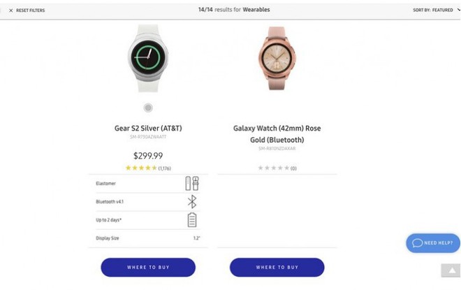 Samsung vô tình để lộ hình ảnh đầu tiên của chiếc đồng hồ Galaxy Watch - Ảnh 1.