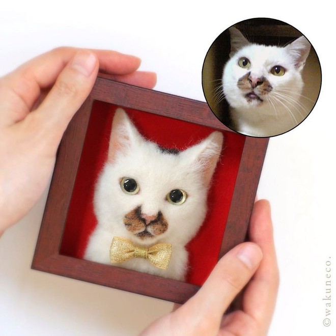 Nghệ sĩ Nhật Bản khiến cư dân mạng trầm trồ vì khả năng tạo hình mèo 3D từ len giống y như mèo thật - Ảnh 17.