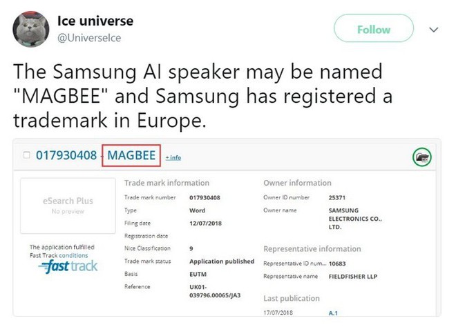 Loa thông minh Bixby của Samsung sẽ có tên gọi Magbee, ra mắt tại IFA 2018 thay vì sự kiện ra mắt Note9 - Ảnh 2.