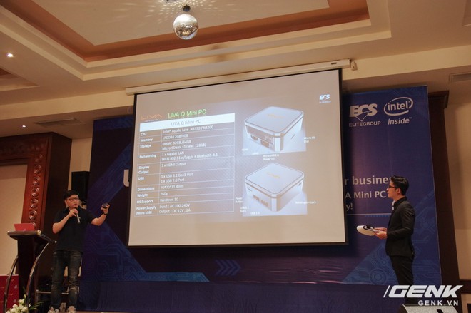 ECS chính thức ra mắt dòng Mini PC nhỏ nhất thế giới, LIVA Q tại Việt Nam - Ảnh 5.