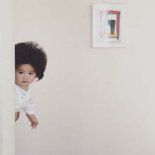 Nhóc tì 7 tháng tuổi đến từ Nhật Bản khiến cả internet phải trầm trồ vì có mái tóc giống hệt sư tử - Ảnh 6.
