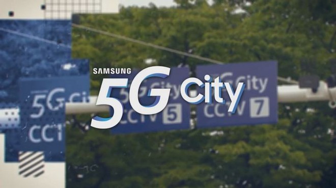 Samsung tham vọng xây dựng thành phố 5G, nơi mọi người sẽ ăn và ngủ cùng mạng 5G trong tương lai - Ảnh 1.