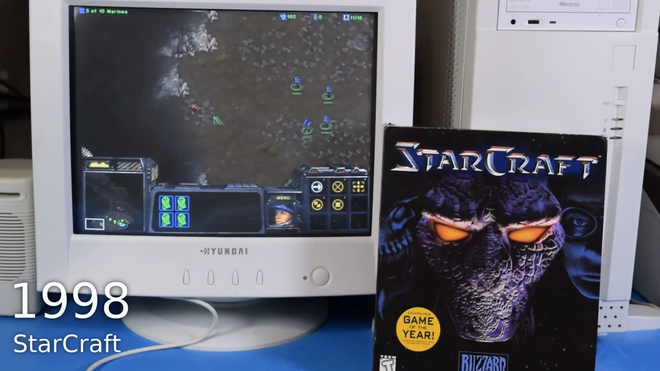  ...và StarCraft - tựa game huyền thoại những năm 2000 mà không ai là không biết 
