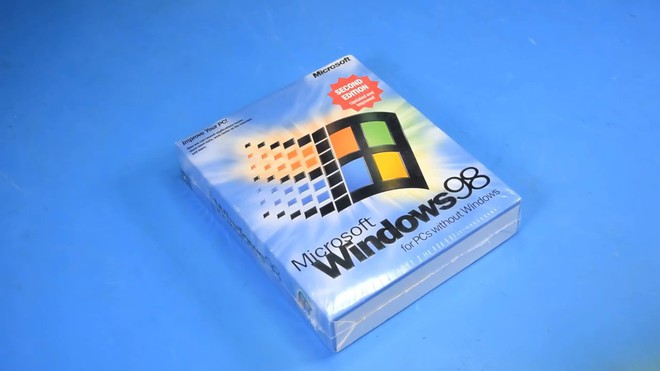  Quan trọng nhất vẫn là Windows 98, cài đặt bằng đĩa CD 