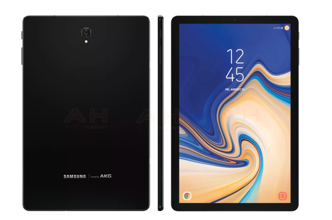 Lộ hình ảnh tablet Samsung Galaxy Tab S4, không còn nút home và có màn hình lớn hơn, có thể có máy quét mống mắt - Ảnh 2.