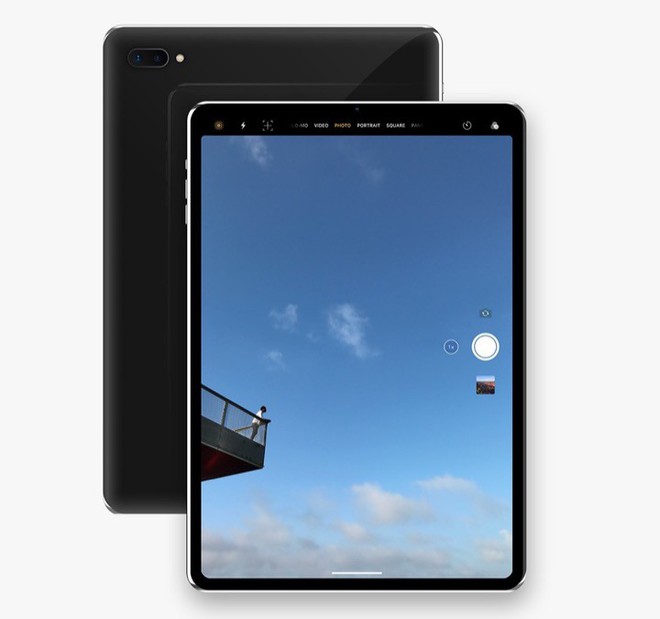 [Concept] Đây là vẻ đẹp của iPad Pro với Face ID sắp ra mắt - Ảnh 4.