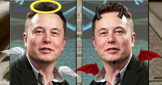 2 nhân cách của Elon Musk trên mạng: một nhân văn bác ái, còn một thì xấu tính chuyên đi bắt nạt người khác - Ảnh 1.