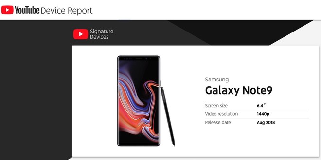 Vừa mới ra mắt, Galaxy Note 9 đã lọt vào danh sách những smartphone xem YouTube ngon nhất hiện nay - Ảnh 2.