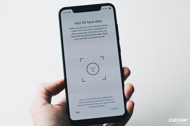 Trải nghiệm cảm biến vân tay trong màn hình & nhận dạng khuôn mặt 3D trên Xiaomi Mi 8 EE - Ảnh 10.