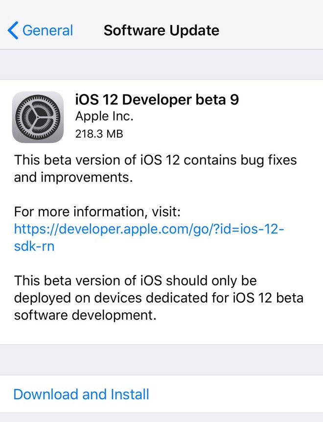 Apple phát hành iOS 12 Beta 9: Tiếp tục sửa các lỗi còn tồn đọng trên các phiên bản trước - Ảnh 3.