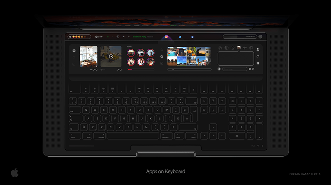 Cùng chiêm ngưỡng concept MacBook với bàn phím cảm ứng cực đẹp mắt - Ảnh 4.