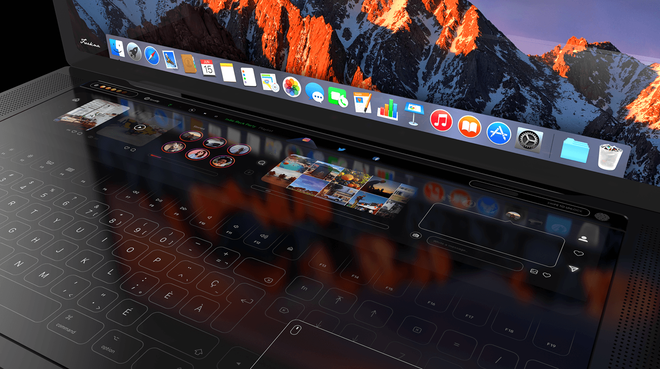 Cùng chiêm ngưỡng concept MacBook với bàn phím cảm ứng cực đẹp mắt - Ảnh 3.