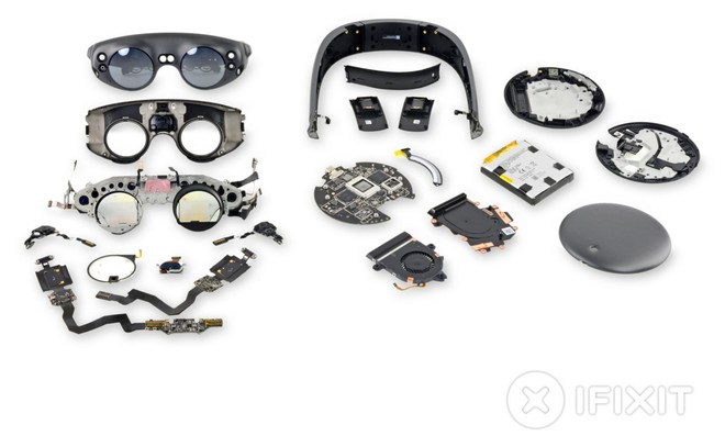 Nhờ iFixit, bạn có thể xem nội thất chiếc Magic Leap giá 2.299 USD mà không mất tiền - Ảnh 1.