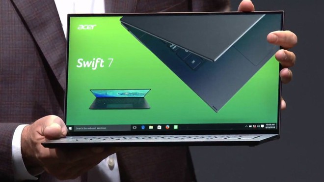 [IFA 2018] Acer tung ra bản nâng cấp cho Swift 7: laptop mỏng nhất thế giới chính là đây - Ảnh 2.