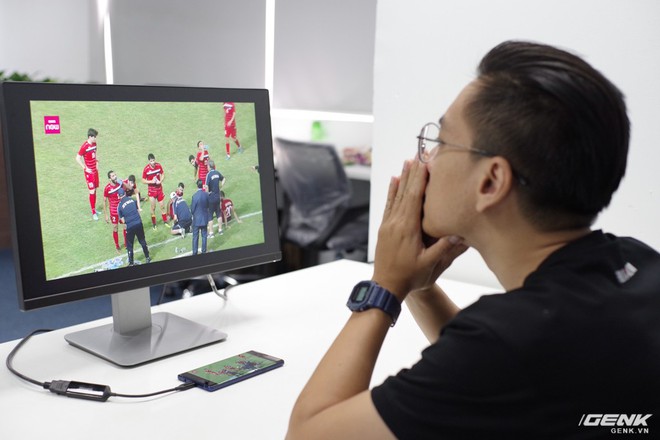 Biến màn hình thành TV với Galaxy Note9, dân văn phòng không phải đi đâu mà vẫn xem bóng cổ vũ đội tuyển Olympic Việt Nam - Ảnh 5.