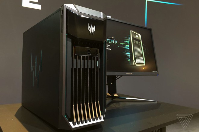 [IFA 2018] Acer trình làng gaming PC cực khủng Predator X: được trang bị 2 bộ xử lý Intel Xeon, 12 khe RAM - Ảnh 3.