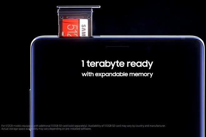 Galaxy Note9 là smartphone đầu tiên có dung lượng đến cấp độ TB, phiên bản 512 GB không chỉ dành riêng cho thị trường Hàn Quốc - Ảnh 1.