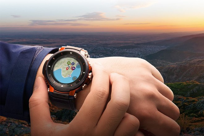 [IFA 2018] Casio ra mắt smartwatch Pro Trek thế hệ thứ 3, chạy Wear OS, pin 1 tháng, giá 12,7 triệu - Ảnh 2.