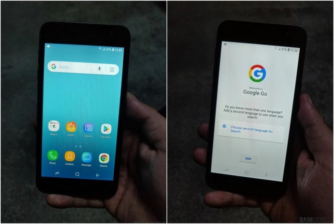 Cuối cùng hình hài của chiếc smartphone chạy Android Go đầu tiên của Samsung đã lộ diện - Ảnh 3.