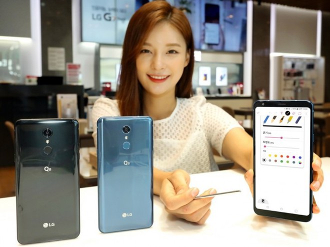 LG ra mắt smartphone Q8 (2018), màn hình 6,2 inch, đi kèm bút stylus, giá bán 480 USD - Ảnh 2.