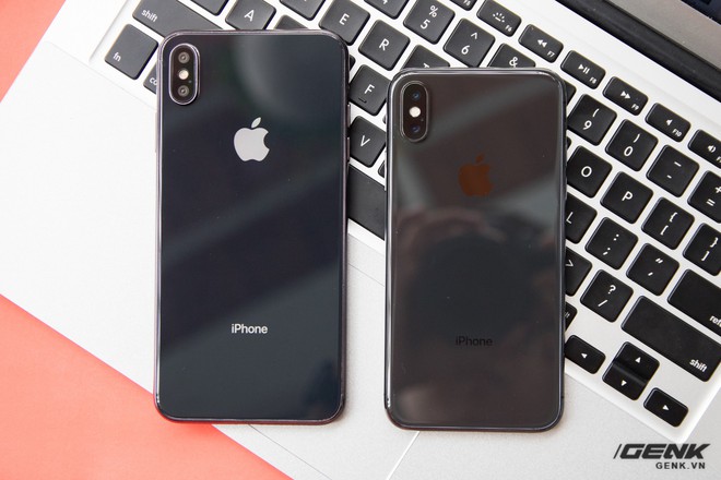 Trên tay mô hình iPhone X Plus đầu tiên tại VN và so sánh với iPhone X - Ảnh 6.