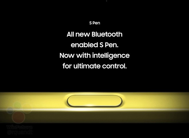 Lộ slide giới thiệu Samsung Galaxy Note9, xác nhận bút S Pen có Bluetooth, biến thành máy tính không cần dock, Intelligent Camera - Ảnh 2.