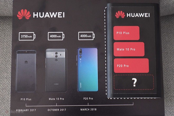 Huawei Mate 20 Pro sẽ sở hữu viên pin rất lớn, lên tới 4200mAh? - Ảnh 1.
