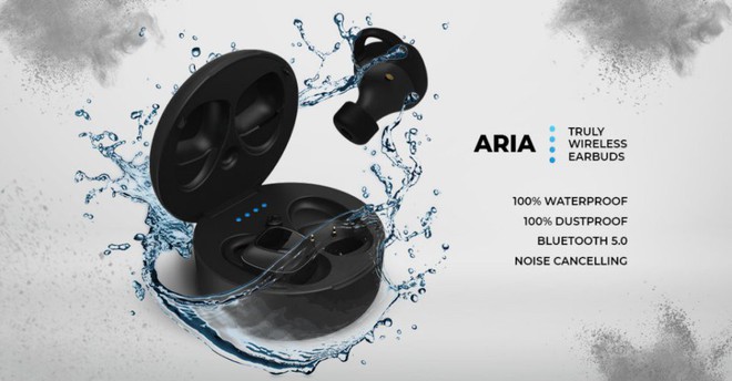 Đây là ARIA: Tai nghe True-Wireless “đỉnh của đỉnh” với pin 32 tiếng, chống nước hoàn toàn, Bluetooth 5, thiết kế chống ồn mà giá chỉ từ 2.5 triệu đồng - Ảnh 1.