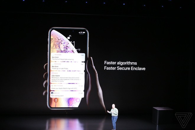 Apple ra mắt iPhone XS và iPhone XS Max: Hỗ trợ 2 SIM, chip A12 Bionic, bộ nhớ trong 512GB, chống nước IP68, thêm màu vàng, giá cao nhất 1449 USD - Ảnh 20.