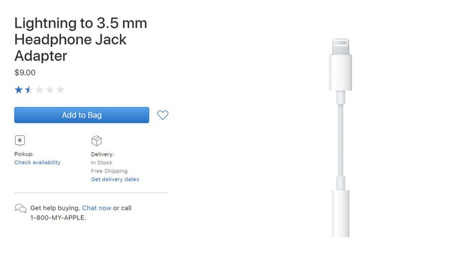 Apple sẽ không tặng kèm adapter Lightning - 3.5mm, muốn mua thì phải bỏ ra 9 USD nhé - Ảnh 2.