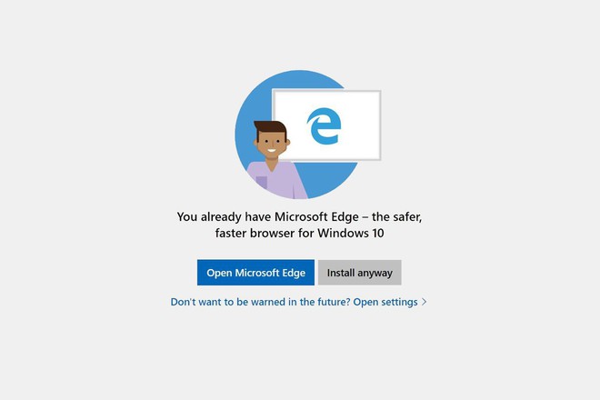 Microsoft cảnh báo người dùng Windows 10 khi cài đặt Chrome và Firefox - Ảnh 1.