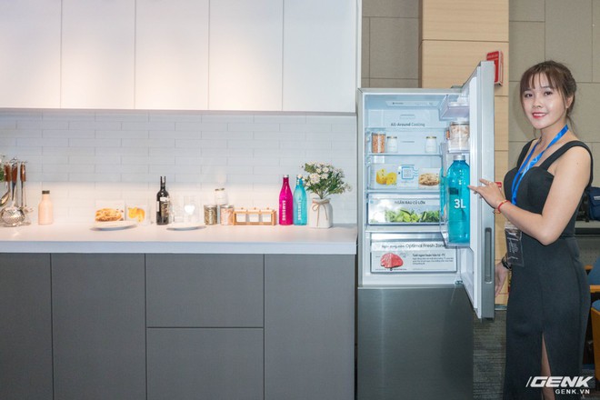 Cận cảnh tủ lạnh mới của Samsung: thiết kế ngăn đá dưới, làm lạnh 5 cấp độ, dung tích từ 280 - 458 lít - Ảnh 5.