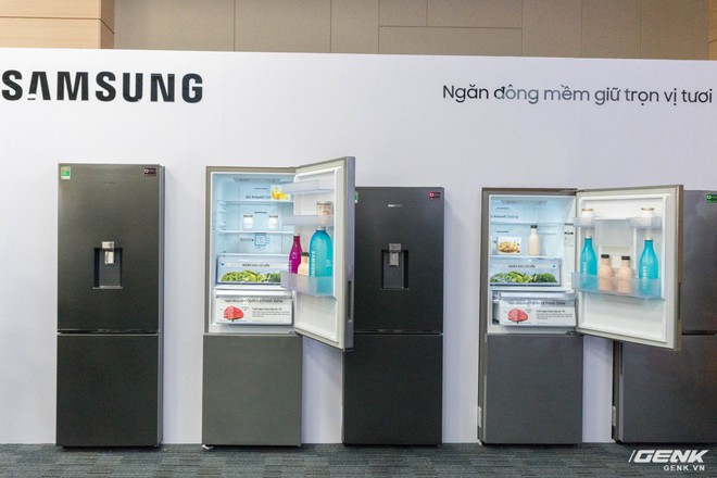 Cận cảnh tủ lạnh mới của Samsung: thiết kế ngăn đá dưới, làm lạnh 5 cấp độ, dung tích từ 280 - 458 lít - Ảnh 3.