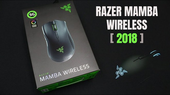 Razer Mamba Wireless phiên bản 2018: Cảm biến 5G, độ phân giải 16000DPI, thời lượng pin 50 giờ liên tục - Ảnh 1.