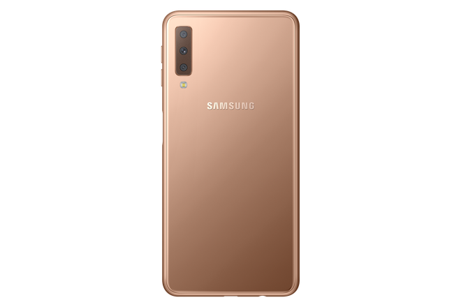 Samsung chính thức trình làng Galaxy A7 (2018), 3 camera sau, cảm biến vân tay ở bên sườn - Ảnh 2.