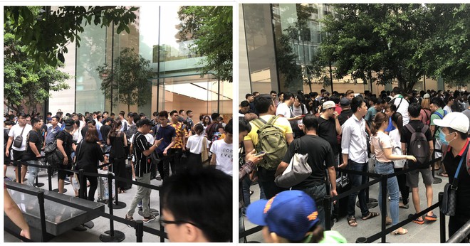 Singapore: Thanh niên lũ lượt camp iPhone XS trước 20 tiếng, một mét vuông bốn chú ngồi chung - Ảnh 9.