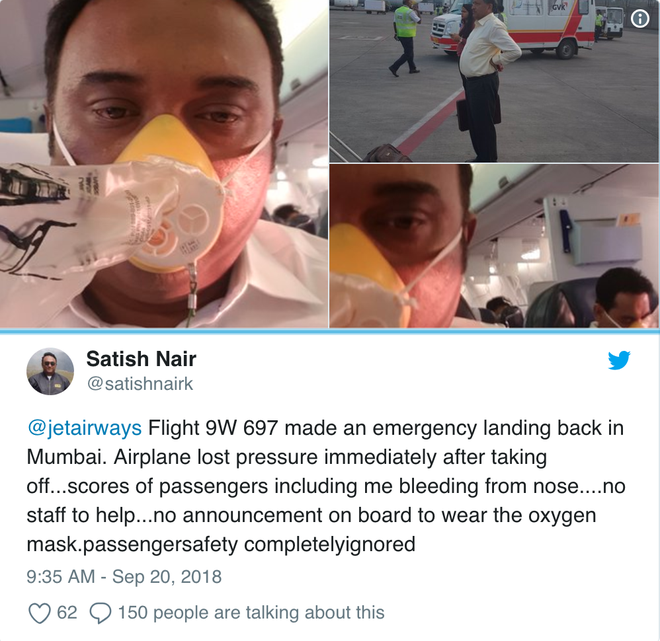 Một lỗi nhỏ của phi công khiến hành khách trên máy bay Ấn Độ đồng loạt chảy máu mũi, máu tai - Ảnh 1.
