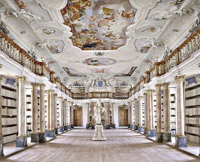 Nhiếp ảnh gia người Ý thực hiện cuộc hành trình đi tìm thư viện đẹp nhất thế giới, và đây là những gì anh ấy ghi lại được - Ảnh 20.