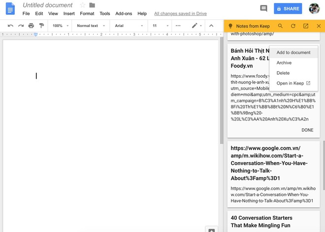 25 thứ cực kỳ hữu dụng có thể bạn chưa biết Google Docs làm được - Ảnh 8.