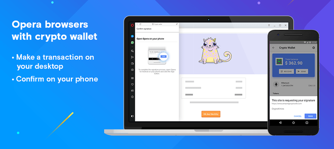 Opera ra mắt trình duyệt desktop hỗ trợ blockchain Ethereum - Ảnh 1.