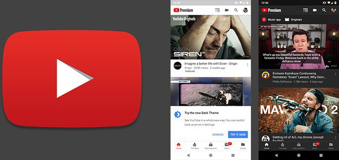 YouTube cập nhật Dark Theme cho tất cả người dùng Android - Ảnh 1.