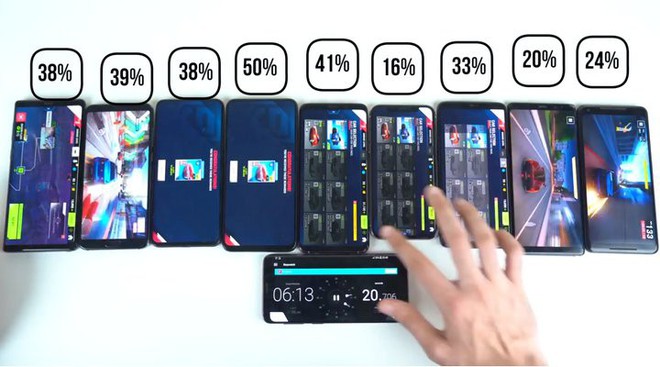 Đọ pin Galaxy Note9, iPhone X, P20 Pro, S9 , Vivo Nex S, Note8, OnePlus 6 và Pixel 2: Đâu mới là smartphone pin trâu nhất? - Ảnh 4.