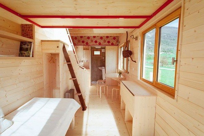 Thiết kế ngôi nhà độc đáo: Khi nóc nhà có thể mở toang và nằm giường ngủ để ngắm sao trời - Ảnh 7.
