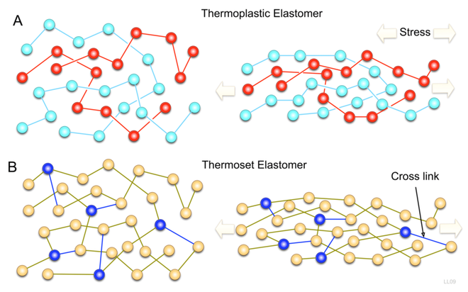 Kết cấu của Elastomer