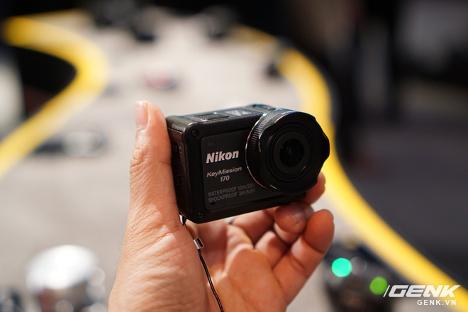  Action Cam Nikon KeyMission 170 nhỏ gọn bền bỉ 