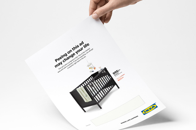 Quảng cáo in mới nhất của IKEA: Hãy tè lên để được giảm giá! - Ảnh 2.