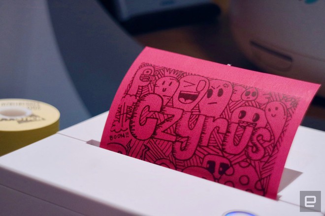 [CES 2018] Cần gì mua giấy nhớ khi bạn đã sở hữu chiếc máy in sticky note cực tiện lợi này rồi? - Ảnh 3.