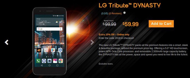 LG Tribute Dynasty chính thức trình làng, chip 8 nhân, giá 100 USD - Ảnh 1.