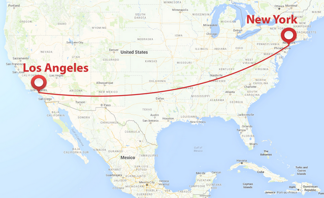  Tesla Model 3 đã đi từ bờ Tây sang bờ Đông nước Mỹ trong hơn 2 ngày. 